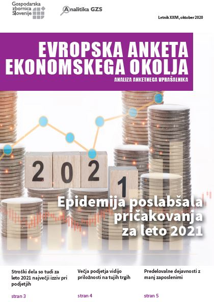 EES SLO 2021 - Epidemija poslabšala napovedi za leto  2021